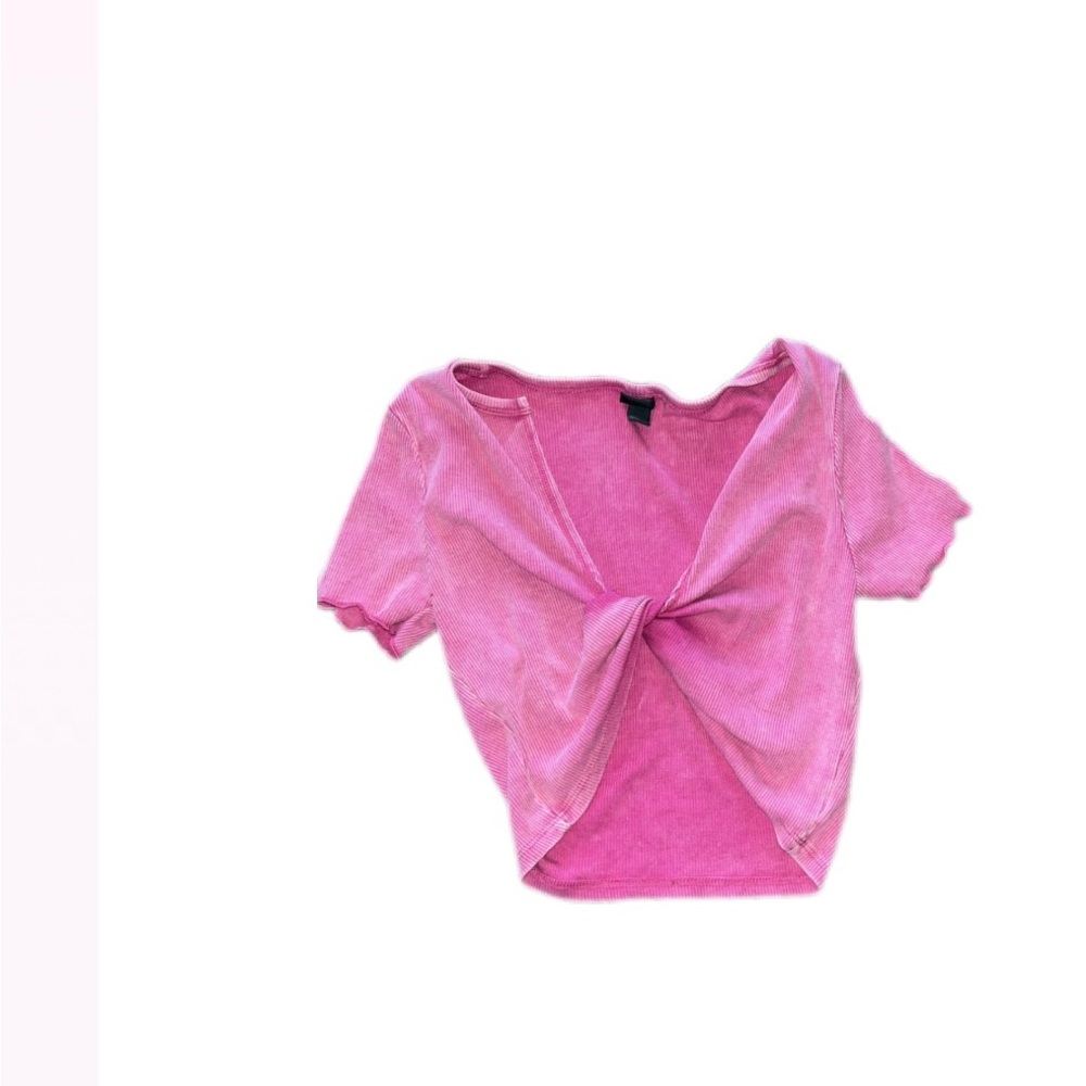 Pink Knotted Women's Top